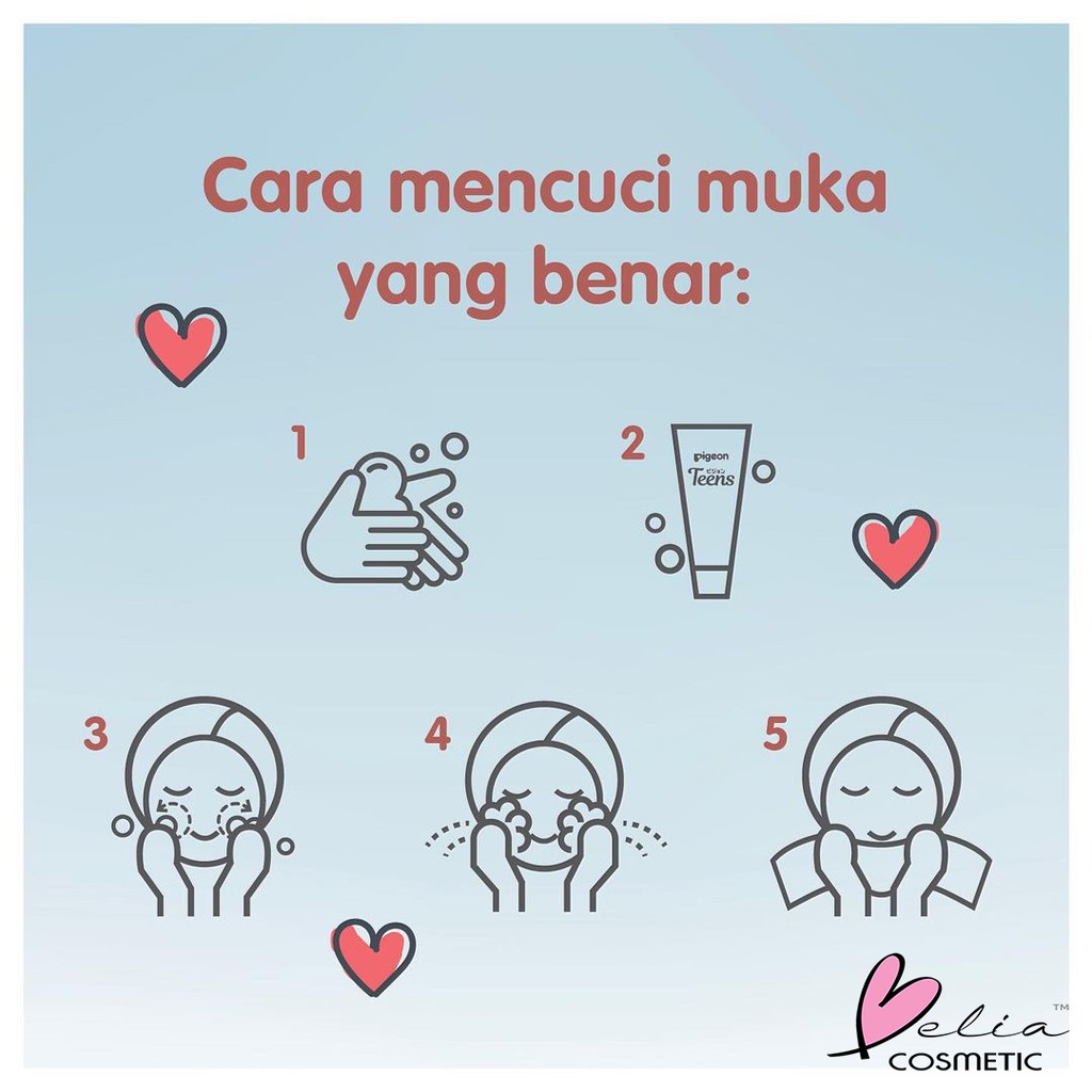 ❤ BELIA ❤ PIGEON TEENS Facial Foam 100g | 40g | Moisturizer 20mL | Face Powder 12g | Sunscreen 30mL | Acne Ranger Series
