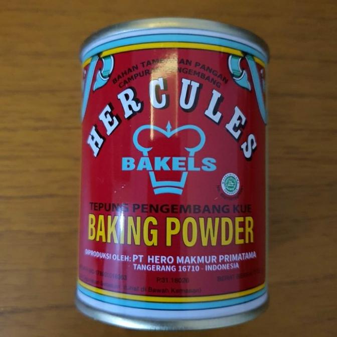 

Baking Powder Hercules 110 Gr TERLARIS TERPERCAYA ORIGINAL