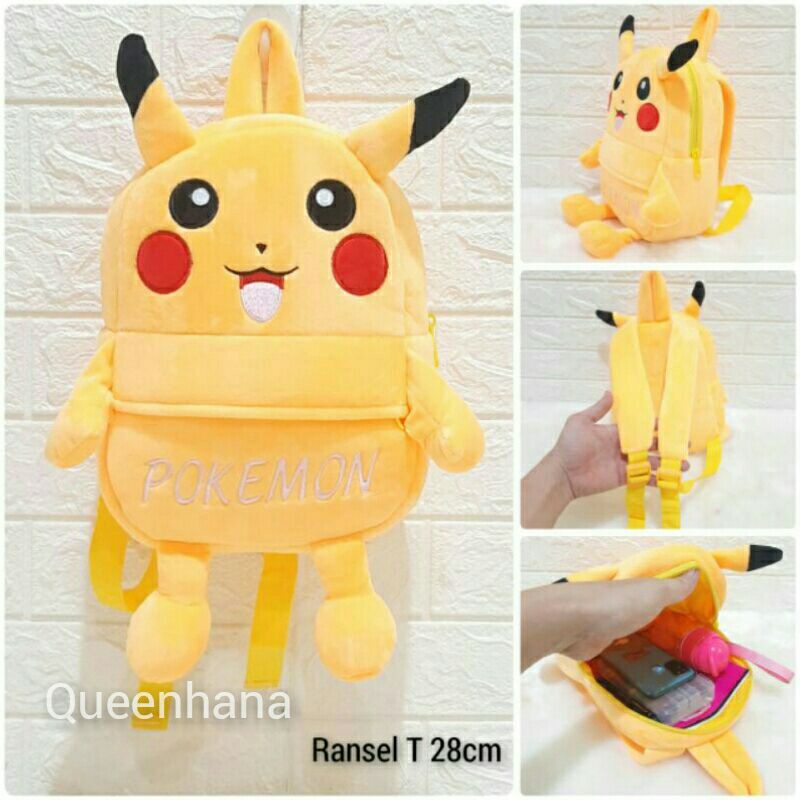 Tas Ransel Pokemon Tas Selempang Pikachu Tas Anak Pokemon