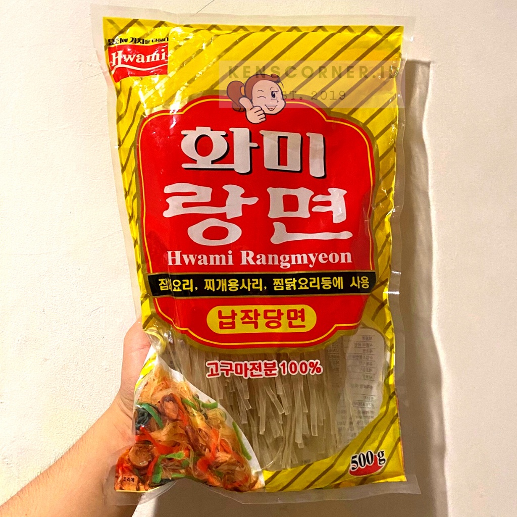 Hwami Rangmyeon 500 Gram /  Bihun Ubi / bihun Sehat / KOREAN VEMICELLI