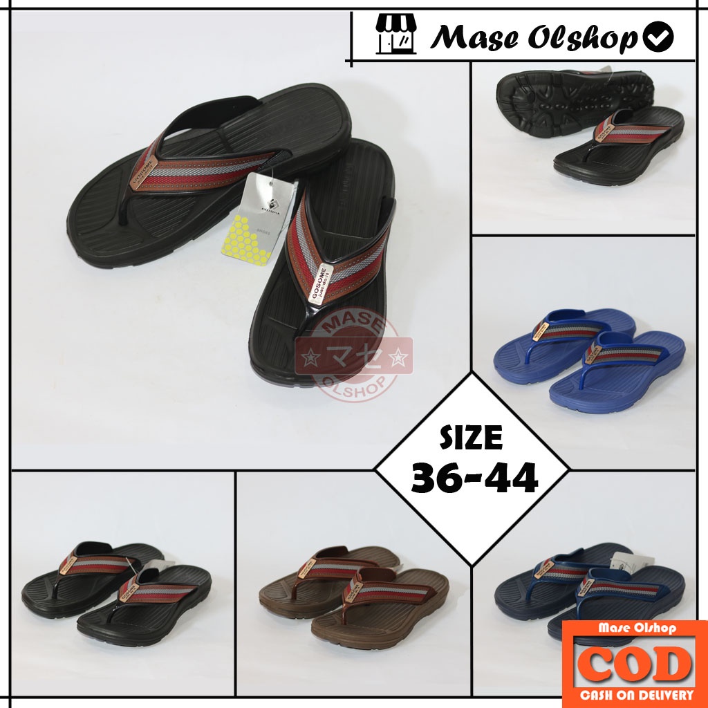 Sandal Pria Gosome 920 Sendal Jepit Karet Murah Keren