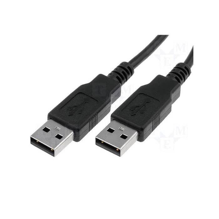 Kabel Extension USB 2.0 Male To Male 1,5M Hitam