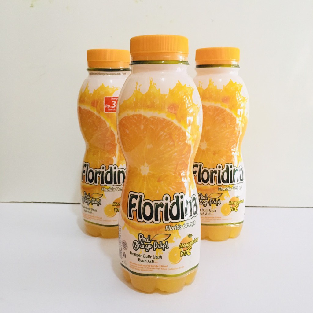 MINUMAN FLORIDINA ORANGE BOTOL 350 ML