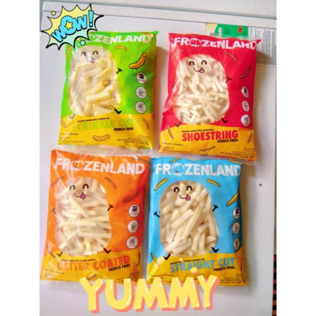 Exp Lama (COD) Kentang Frozenland 1 kg Berkualitas