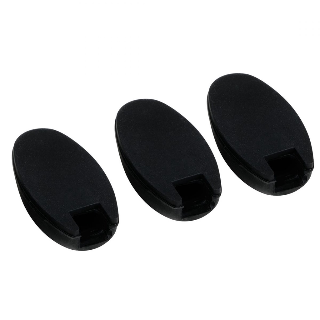 3pcs / lot Bantalan Silikon Penyangga Telapak Tangan Untuk Saxophone Soprano Alto Tenor