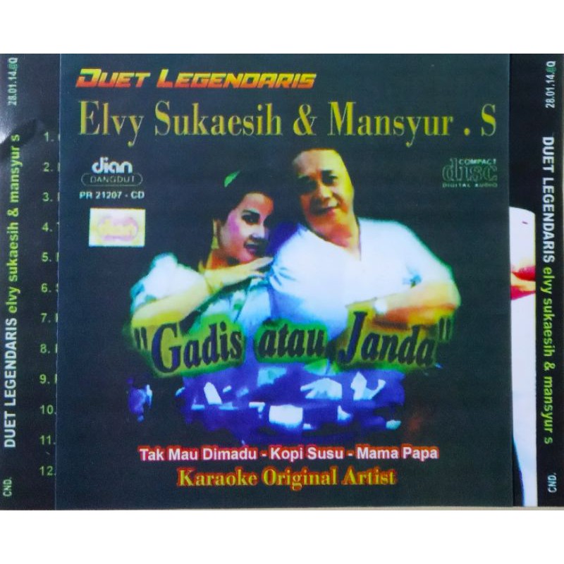 vcd dangdut elvy sukaesih dan mansyur s