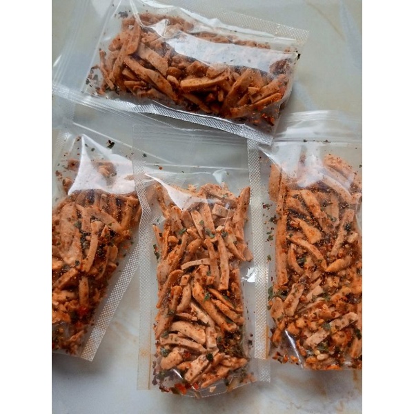 

BASRENG VIRAL 65 GRAM | BAKSO GORENG STIK PEDAS DAUN JERUK 65 GRAM