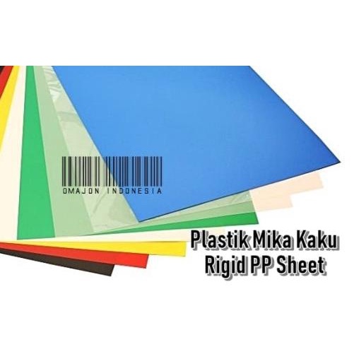 

➬ Plastik Mika Kaku PP Cover Agenda 70 x 100 cm Tebal 0.70mm - Putih ☞