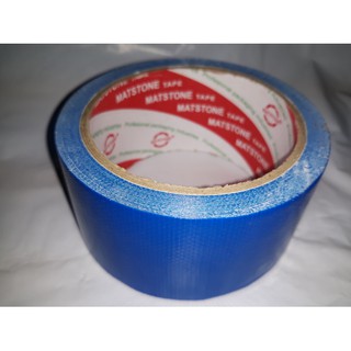 Lakban kain biru 2 inch x 11 meter / cloth tape 48mm x 11 meter