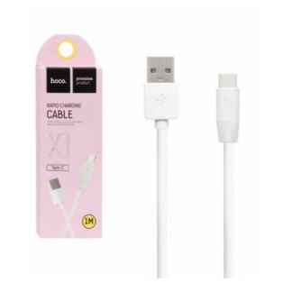 Kabel Data Kd Hoco X1 Micro Dan Type C USB Charging Cable 1m