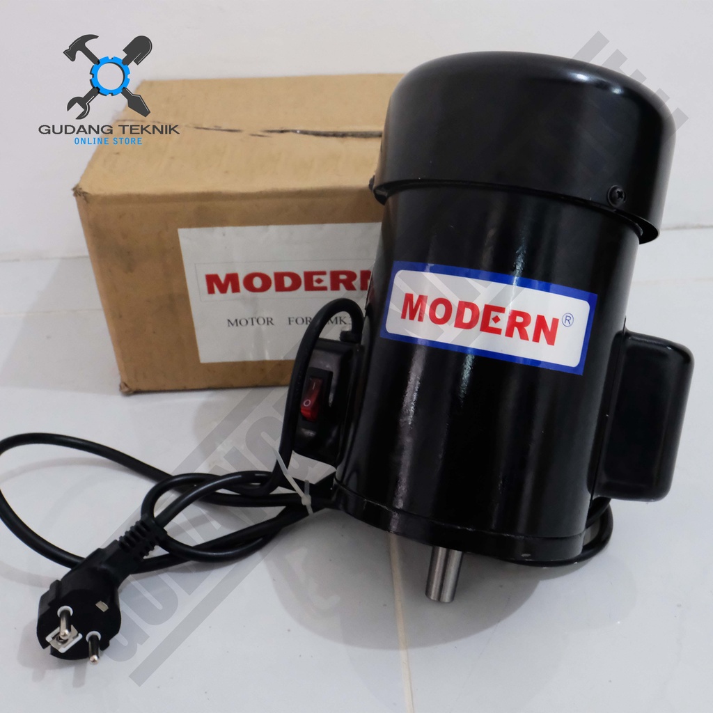 Dinamo Electromotor Mesin Tatah Bobok Modern MK361A Dinamo Bor Bobok Kayu