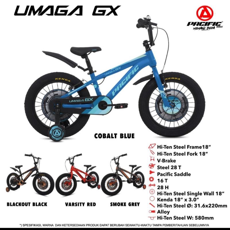Sepeda Anak BMX 18 inch Pacific Umaga GX