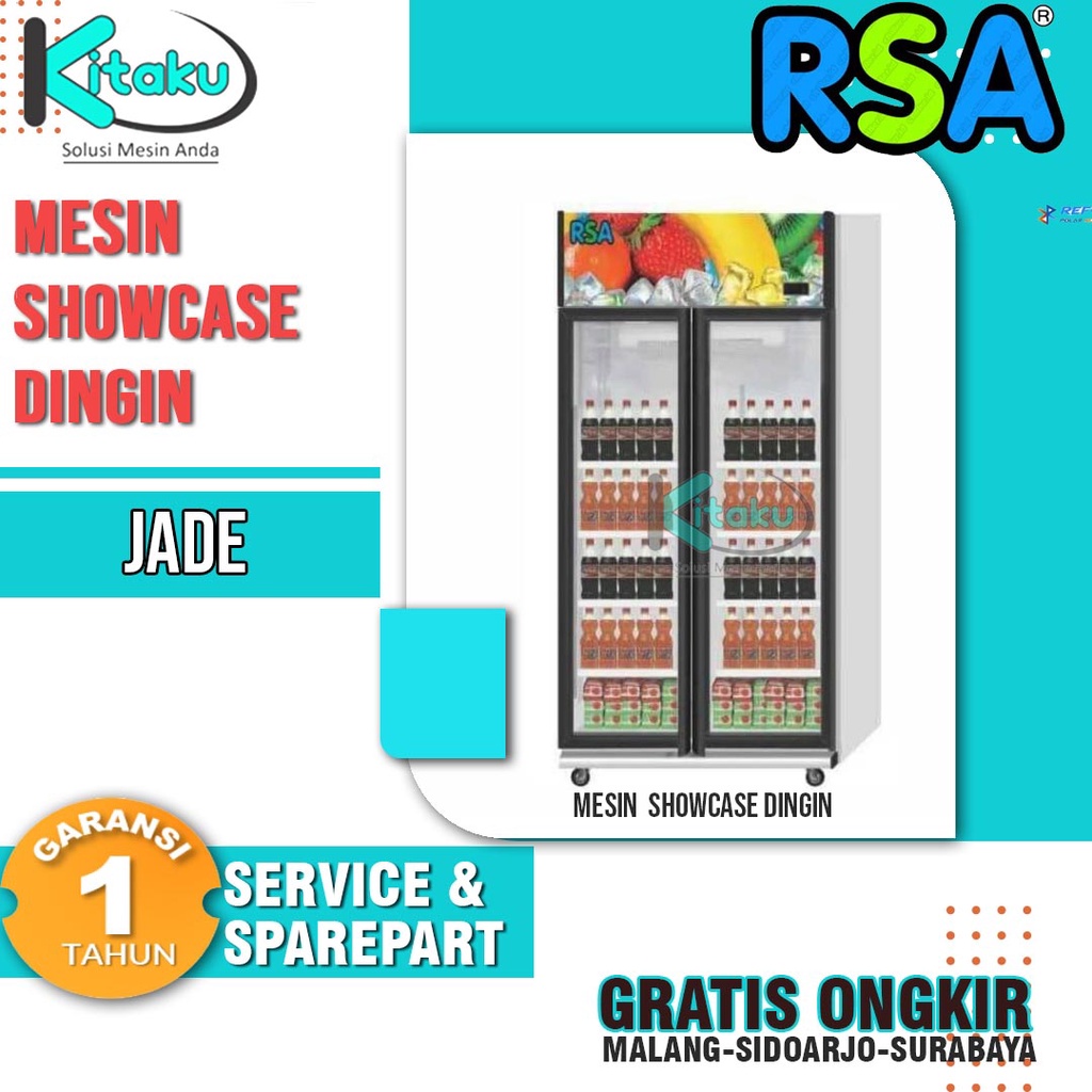 Harga Showcase Pendingin RSA Terbaru Jun 2026 | BigGo Indonesia