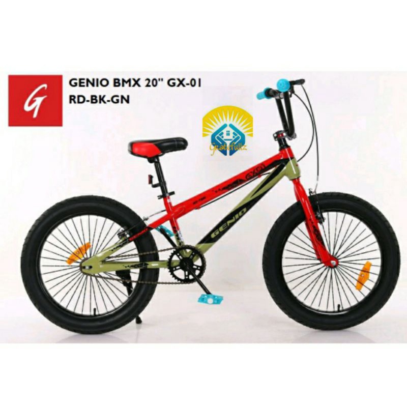 Sepeda anak BMX GENIO GX 01 ukuran 20 inch