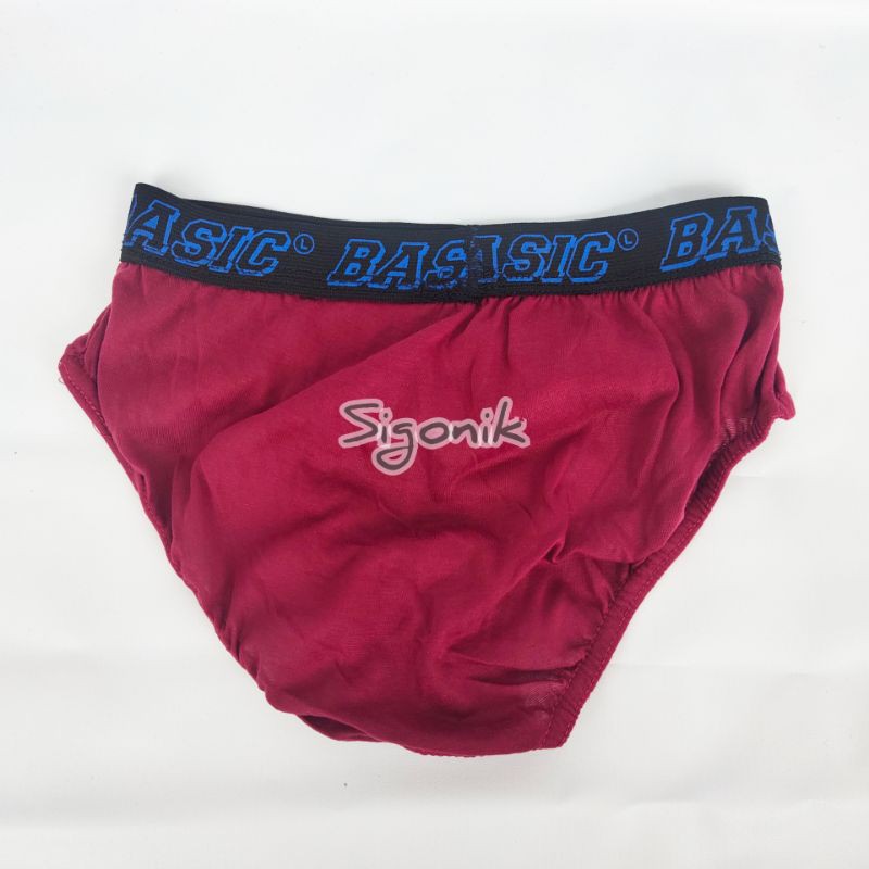 CD Celana Dalam Brief Pria Dewasa Cowok Remaja BSC Basic M. L. XL. XXL. Karet Boxer Katun Polyester Grosir Murah Sigonik