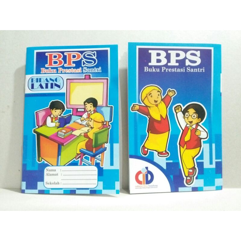 

Bps ( buku prestasi santri bidang latin ) uk 10 cm x 16 cm