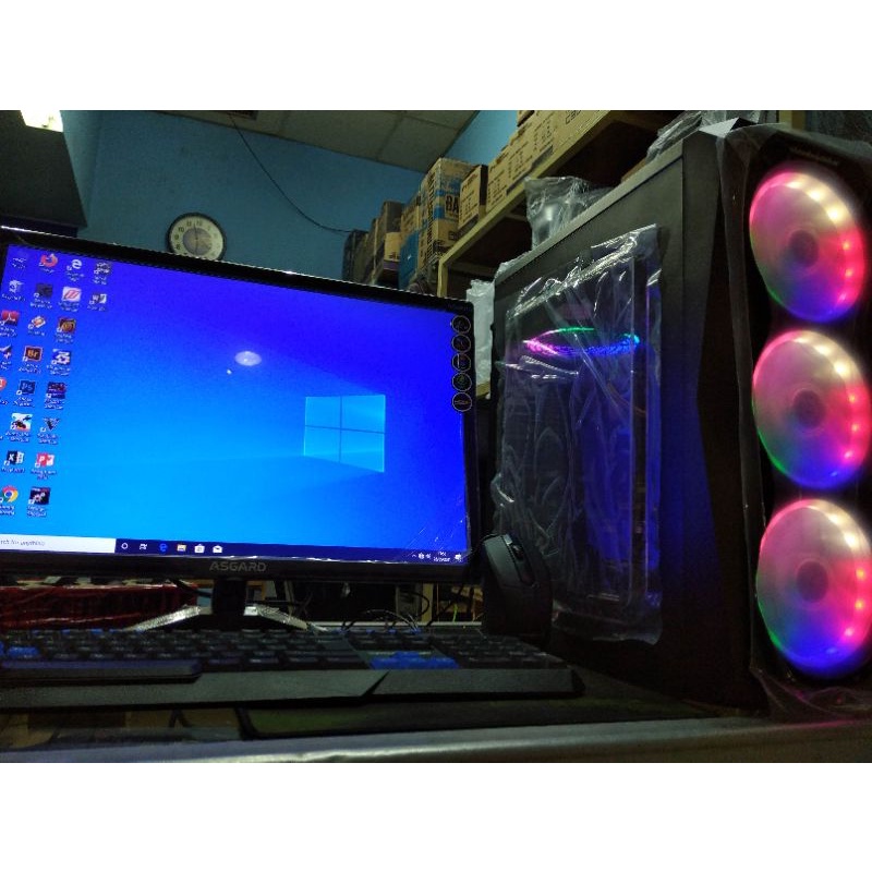 PC FULLSET Core i5/8Gb/R7 2Gb Ddr5/LED 19INC