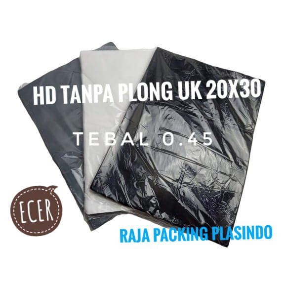 &lt;Ecer&gt; Plastik Packing  HD TANPA PLONG Uk 20x30 Tebal 0,45 Plastik Olshop Plastik Hijab Plastik