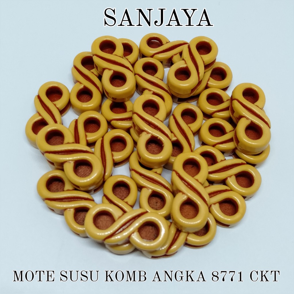 MANIK SUSU / MOTE SUSU / MANIK COKLAT / MANIK ANGKA / MANIK COKLAT ANGKA / MOTE SUSU KOMB. ANGKA 8771 CKT