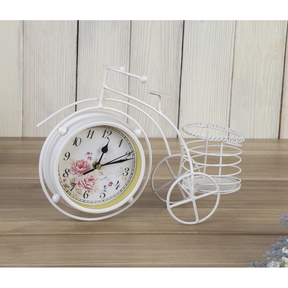 Table Bicycle Clock / Jam Meja Bentuk Sepeda