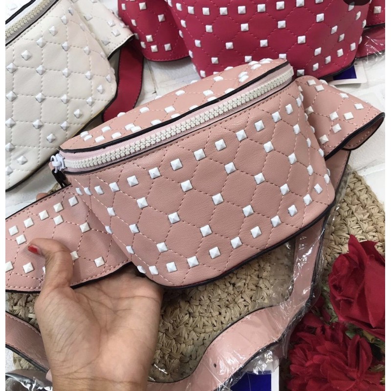 Waistbag wanita valentino - waist bag wanita valentino studed stud - Valentino waist bag