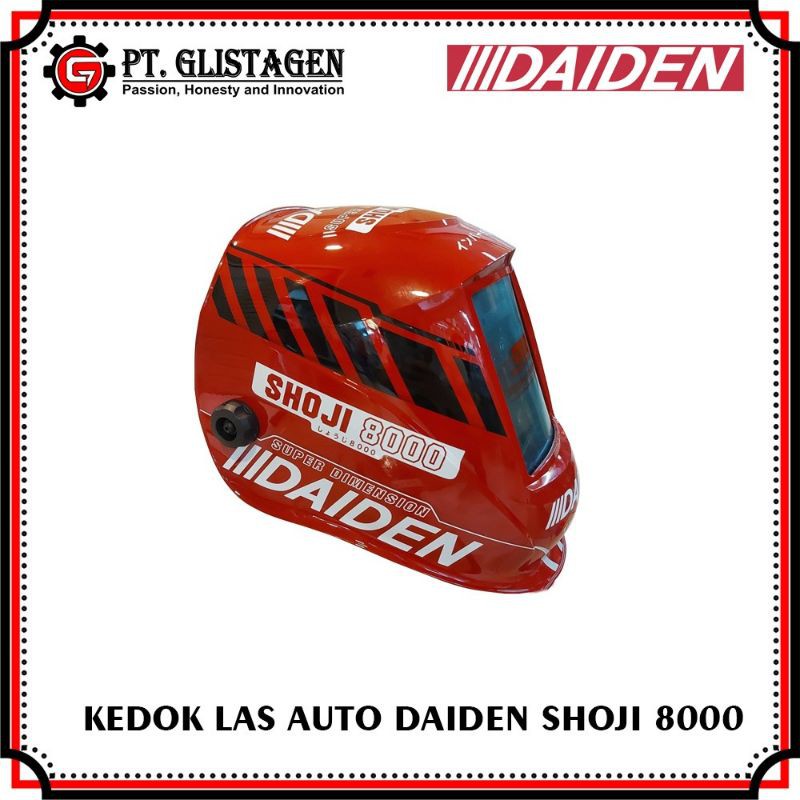 TOPENG/HELMET OTOMATIS DAIDEN AUTODARK Shoji 8000 Daiden Japan