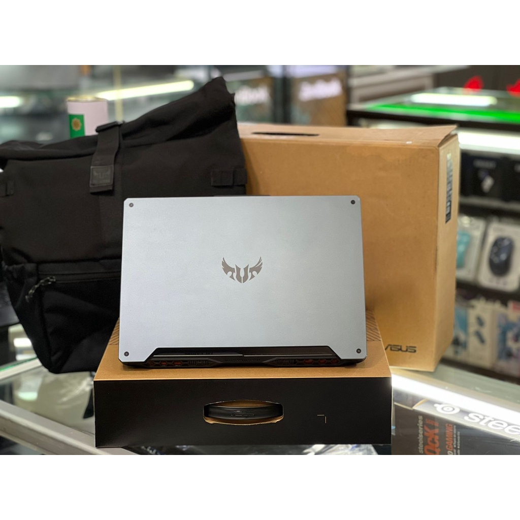 Laptop leptop bekas DESAIN GAMING SECOND LIKE NEW asus tuf gaming fx506iv AMD RYZEN 9 Ram 8gb ssd 512 mulus vga NVIDISA GEFORCE RTX 2060 6GB garansi aktif 1 tahun