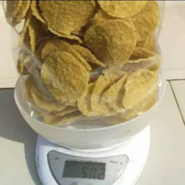 

Krupuk gendar gurih dan enak