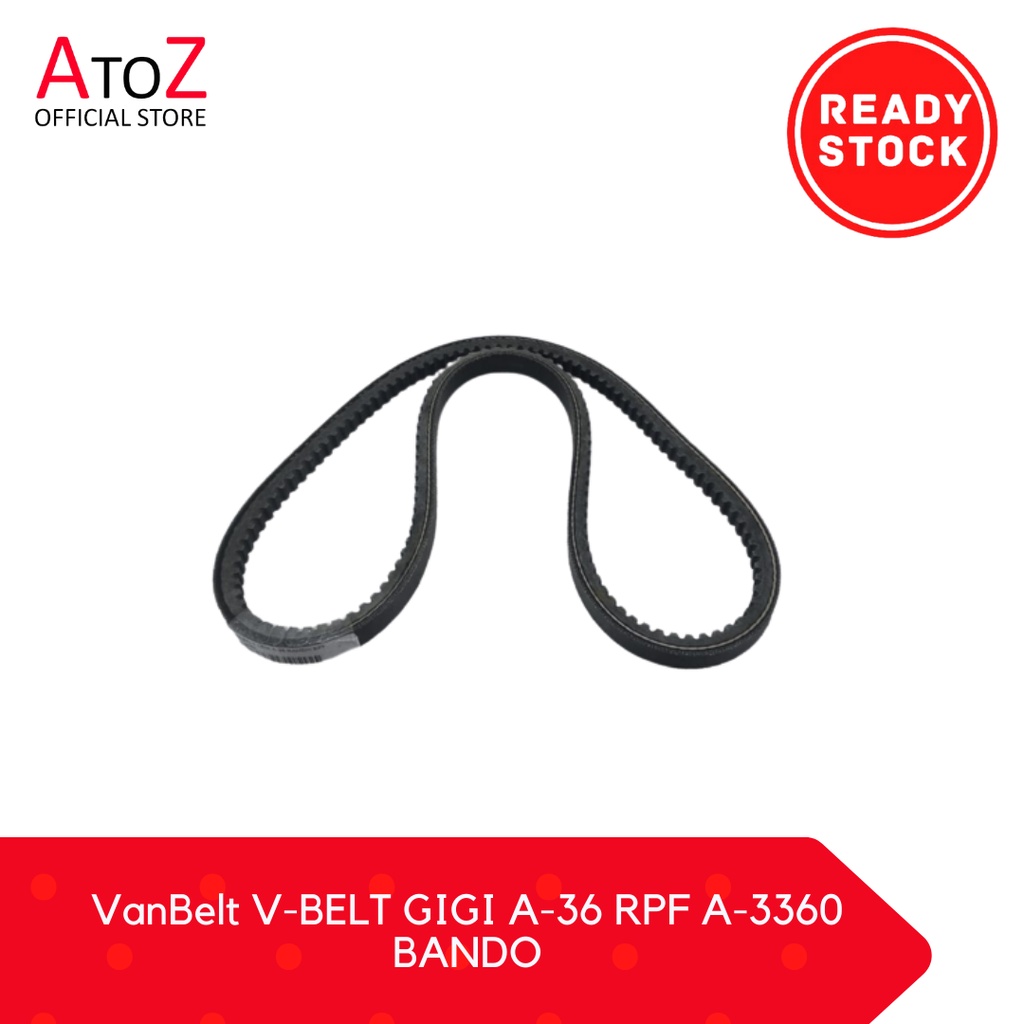 VanBelt V-BELT GIGI A-36 RPF A-3360 BANDO