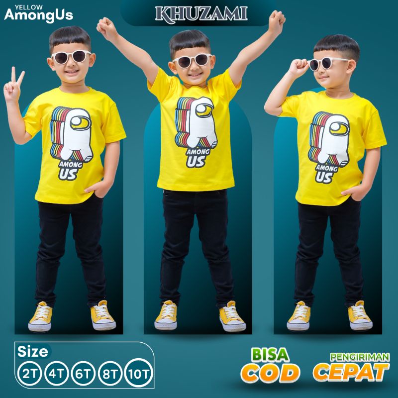 Jual Khuzami Baju Anak Cowok dan Perempuan Catton Combed 24s Premium ...