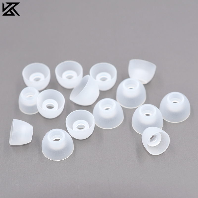 Kz 3 Pasang/6Pcs eartips Silikon Transparan Nyaman Isolasi Suara Untuk Earphone In Ear