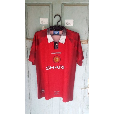 jersey retro manchester united 1996 KAWE grade ori
