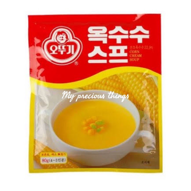 

Cream soup korea rasa jagung - ottogi soup