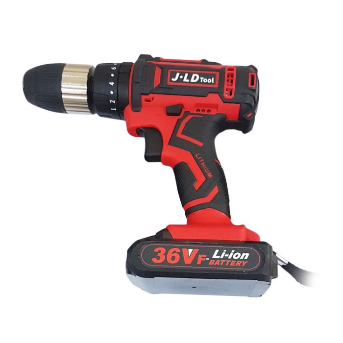 Cordless Hammer Drill JLD TOOL 36V SET Koper Mesin Bor Tembok Beton