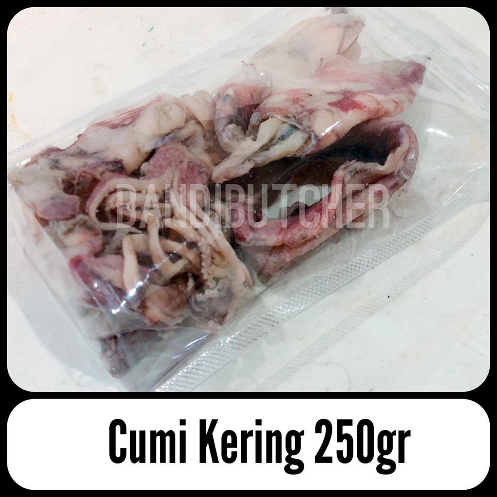 Cumi Asin Kering 250 gr