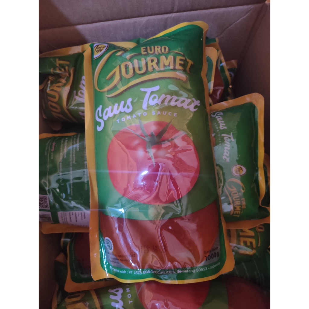 

euro gourmet saus tomat / tomato sauce 1 kg / 1000 gram