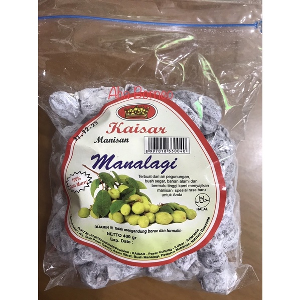 

Manisan Asam Kandis Salju 350gr / Manalagi Tanpa Biji / Licison Kaisar Kalimantan / Kiamboi Halal