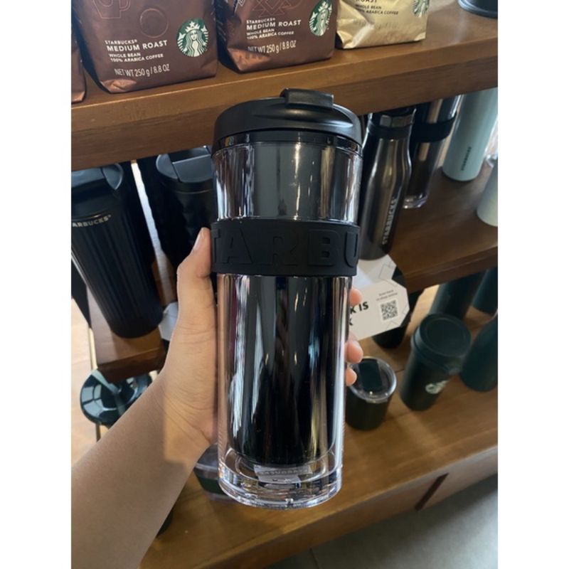 Botol minum tumbler Starbucks edisi Black Edition new 2022