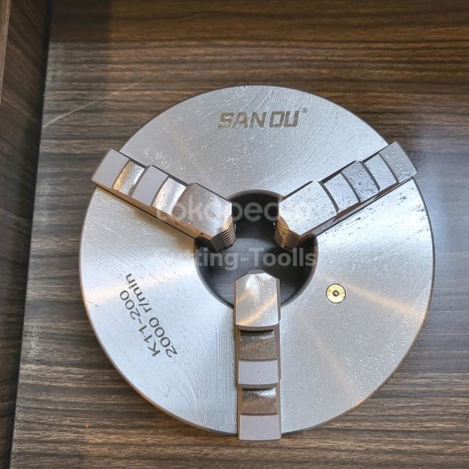 Chuck Bubut 8Inchi 3Jaw Clow Bubut 8In Catok Kepala Bubut 8Inchi Chuck