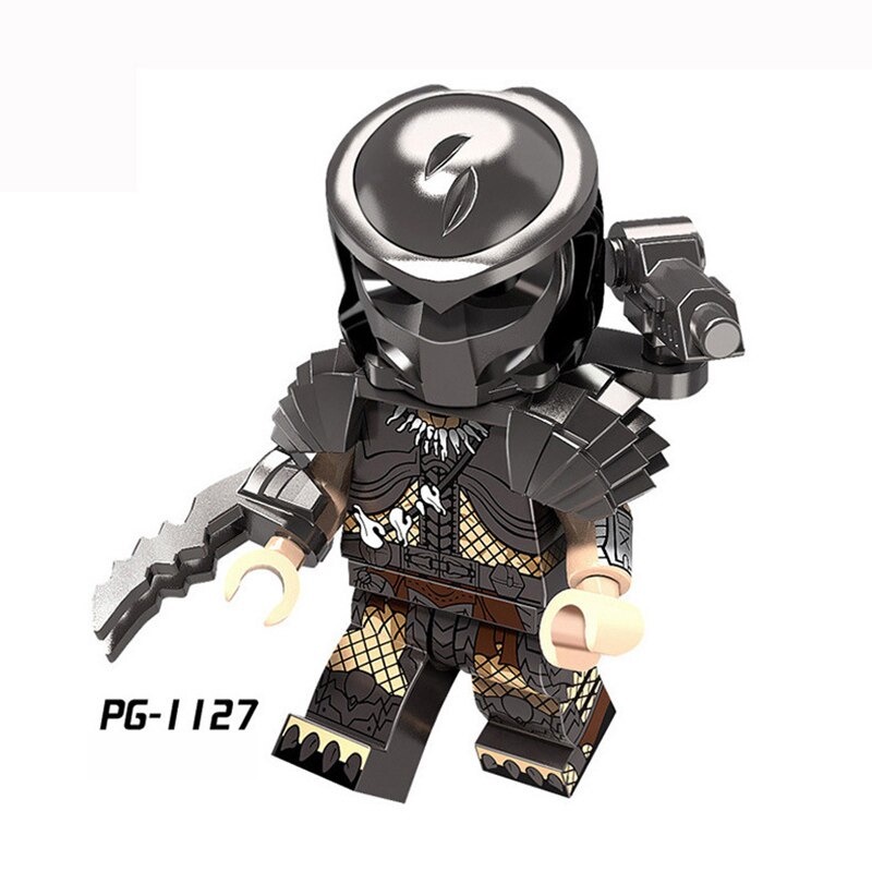 Mainan Anak Figur Building Block Predator Action Figure Children Toy