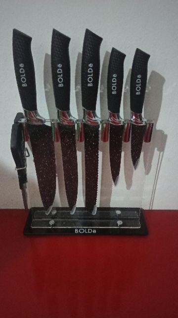 Pisau Set Granito Bolde Super Knives - Pisau Dapur