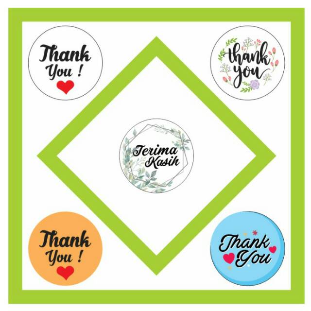 

Stiker Thank You