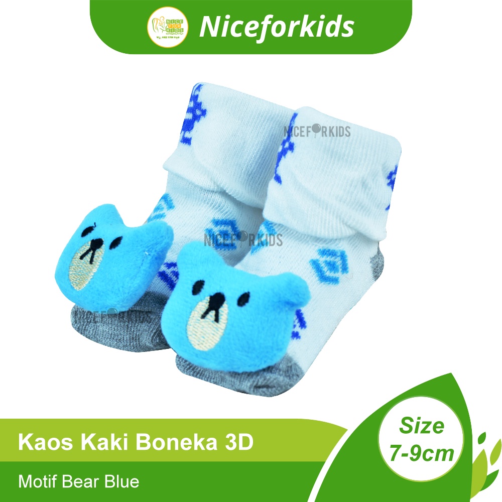 Kaos Kaki 3d Byi / Koas Kaki Boneka Bayi / Kaos Kaki Lucu