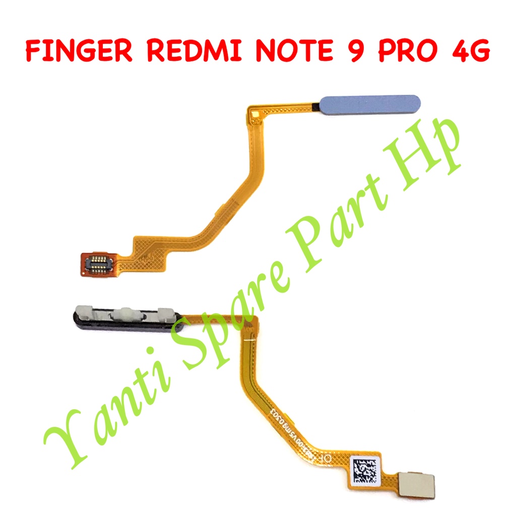 Flexible Fingerprint Xiaomi Redmi Note 9 Pro 4G Note 9S Original Terlaris New