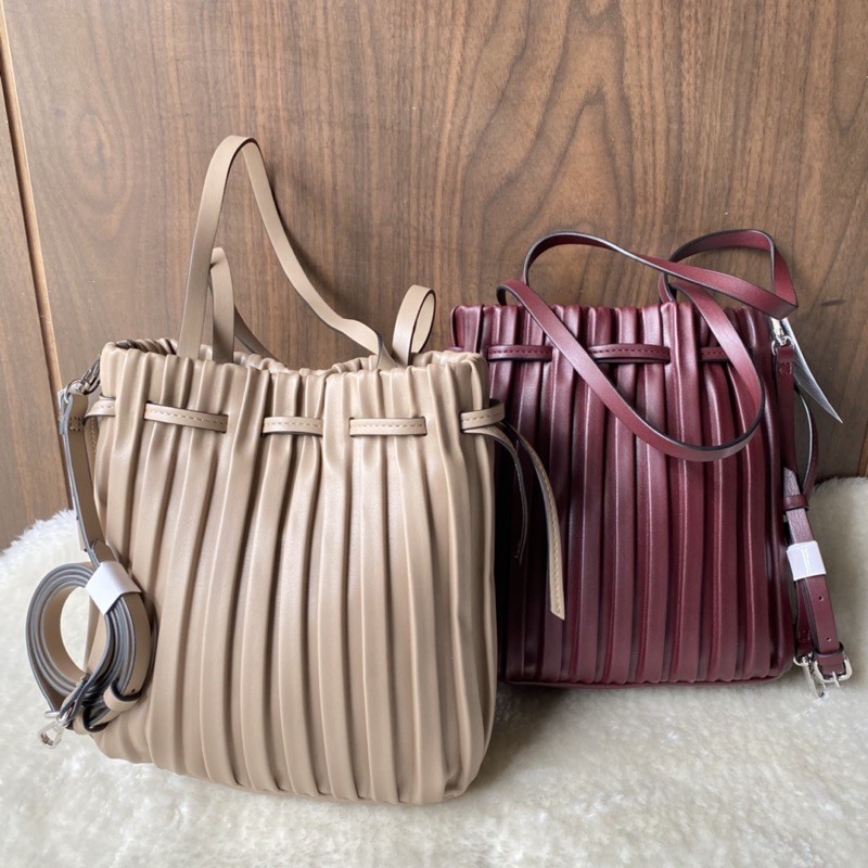 ZARA PLEATED BAG