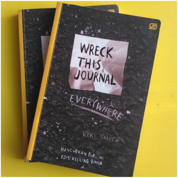 HANYA MENJUAL ORI  Wreck This Journal Everywhere oleh Keri Smith