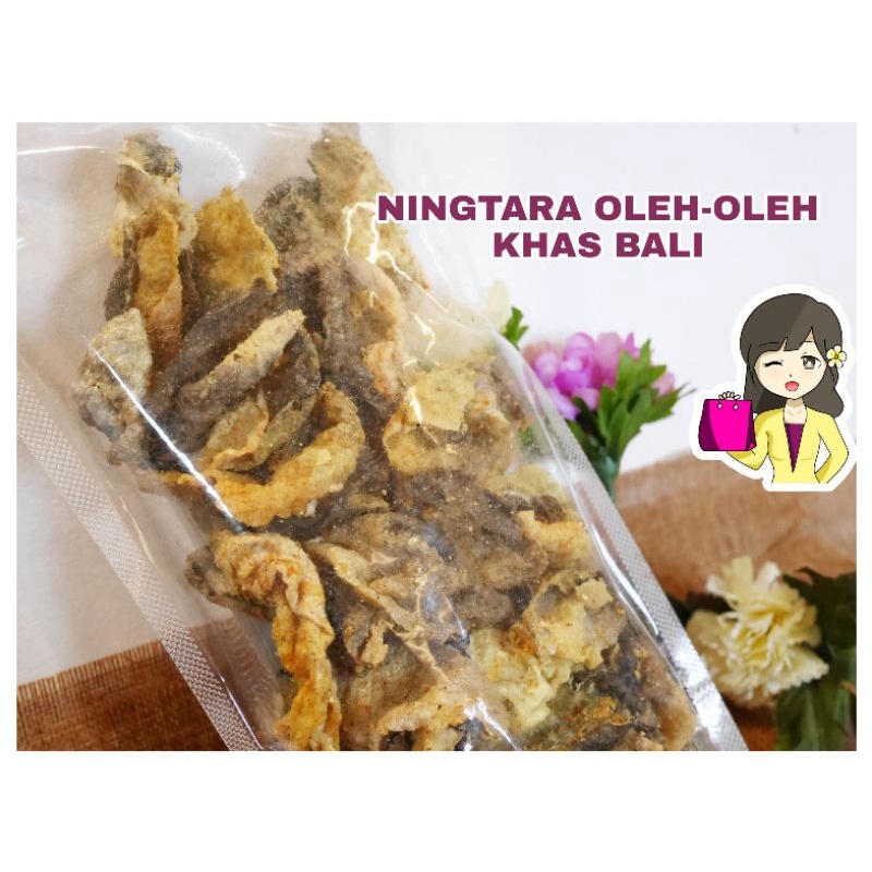 KERIPIK KULIT IKAN SALMON ADI JAYA KHAS BALI (KRIPIK)