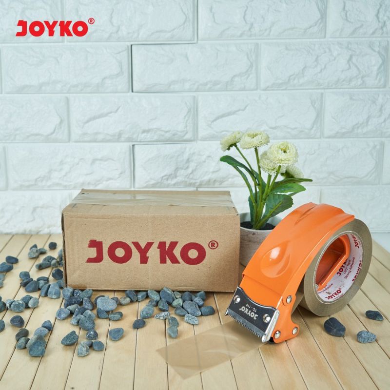 

TAPE CUTTER JOYKO TC-119 | TAPE DISPENSER LAKBAN | TAPE CUTTER | PEMOTONG PITA PEREKAT | ALAT PEMOTONG LAKBAN