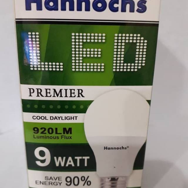 Lampu LED PREMIER 9 watt Hannochs