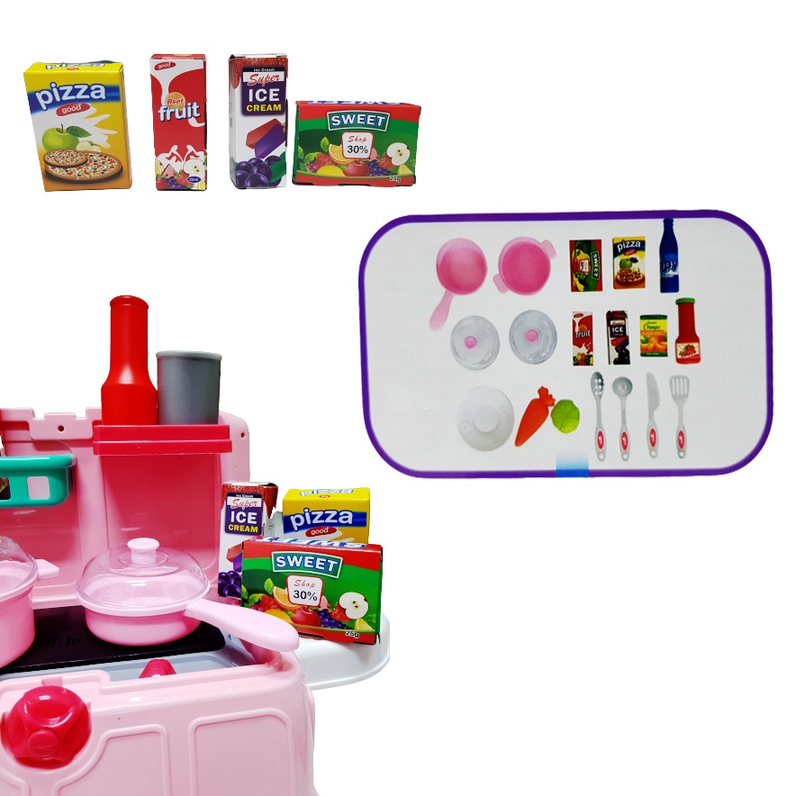 Sekawantoys Mainan Masak - masakan Kitchen Dalam Bentuk Mobil Mainan TERMURAH!! (SKW.W018)